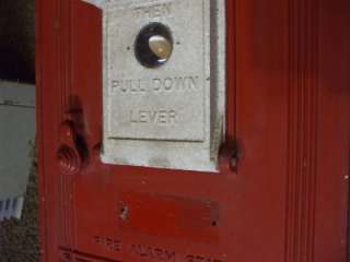 This is a Very Nice 1924 Style alarm box in working condition. no key 