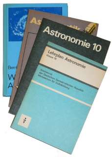 4x Lehrbuch Astronomie Klasse 10 Lehrplan Lehrbuch Astronautik 