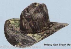 Kids CAMO COWBOY HAT  Mossy Oak Camoflage Hunting OSFA  