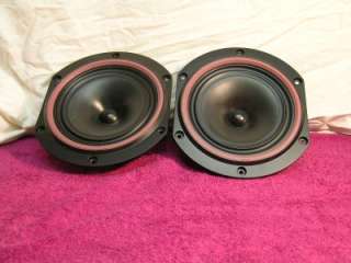 Pair B & W 8 Woofer ZZ6513 4 ohms Speakers  