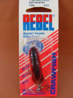 Rebel Bumble Crawfish Fishing Lure   NEW  