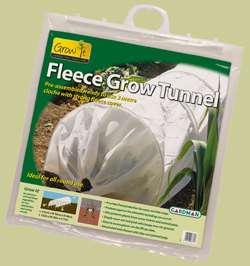 Gardman 3m Long Garden Fleece Tunnel Cloche Cover   Plant Protection 