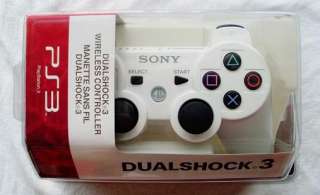 NEW Sony PS3 SIXAXIS Controller Dualshock 3 Wireless  