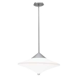  Access Lighting Haley Pendant in Brushed Steel: Home 