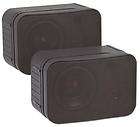 Black High Quality 8 Ohm 50 W Background Music Speakers