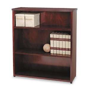  Basyx  BW Wood Veneer Series Bookcase, 3 Shelves, 35 5/8w 