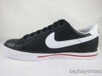   SWEET CLASSIC LEATHER BLACK/WHITE/SPORT RED CLASSIC MENS ALL SIZES