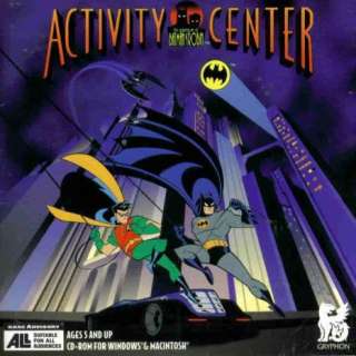 The Adventures Of Batman & Robin Activity Center PC MAC CD learning 