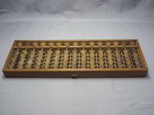   Japan Vintage #SOLOBAN Classic Abacus KANJI Signed#9958