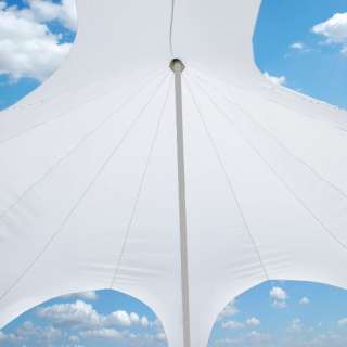 Gazebo Tendone a forma di stella 14 x 14 m Ombrellone Tenda Telo 