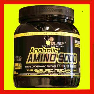   OLIMP Anabolic Amino 9000 300 Mega Tabs Whey+ Taurine + Vit B6 