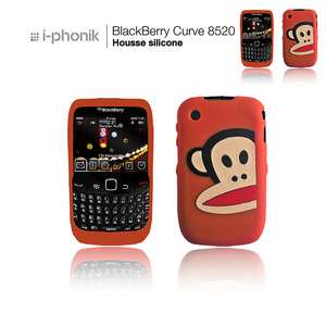   Housse silicone BlackBerry Curve 8520   Motif Paul Frank 
