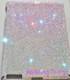 16ss CRYSTAL AB Diamond Bling Case for Apple iPad 2 made with 