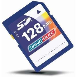  Dane Elec 128 MB Secure Digital Card Electronics