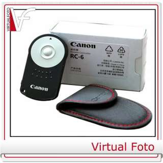 Canon RC 6 Telecomando ORIGINALE x EOS 600D 7D 5D Mk II  