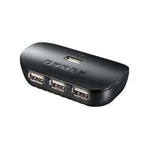  Dynex 4 Port USB 2.0 Hub DX HB4PT
