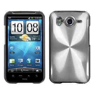  Phone Case for HTC Inspire 4G AT&T   Silver Cell Phones & Accessories
