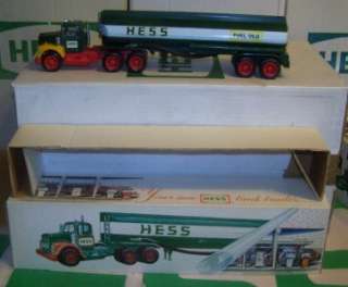 HESS VINTAGE COLLECTIBLES 1964 2011 (44 ) TRUCKS IN ALL ( SOLD THE 67 