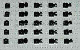   LEGO   25 clips noirs