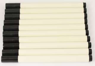 10 Berol Handwriting Pens IVORY Black Ink NEW  