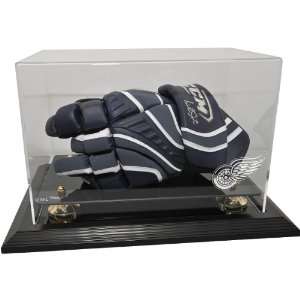   Detroit Red Wings Black Glove Display Case