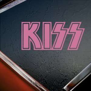  KISS Pink Decal Rock Band Car Truck Bumper Window Pink 