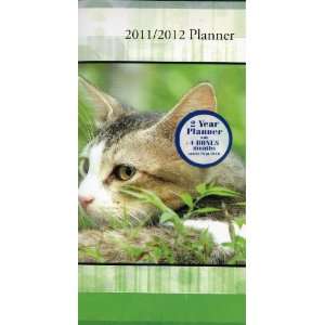  Cat Kitten 2011/2012 Two Year Pocket Planner Calendar 