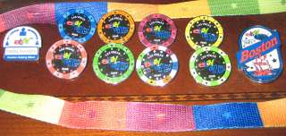 2006  Live Las Vegas Poker Chip Pin Collection  