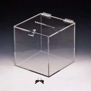  Acrylic Ballot Box Cube Style 10 Cube