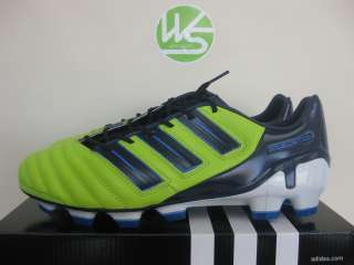 NEW ADIDAS adiPower Predator TRX FG Soccer Boots Leather Green Size 9 