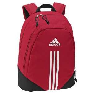  Adidas 3 Stripe School Backpack Bag   Red   V42806 Sports 