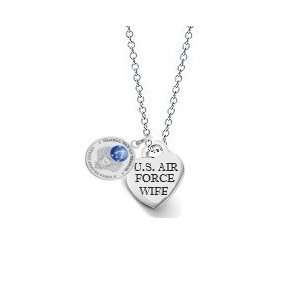 Air Force Wife Global Family Pendant Jewelry