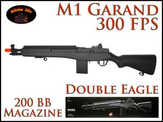 Double Eagle M305F M1 Garand M14 Socom Airsoft Rifle RIS BiPod Ready 