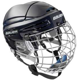Bauer Ice Hockey 5100 Helmet Combo Black Medium  