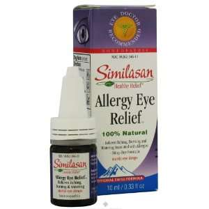  Similasan Allergy Eye Relief 100% Natural 0.33 oz Health 