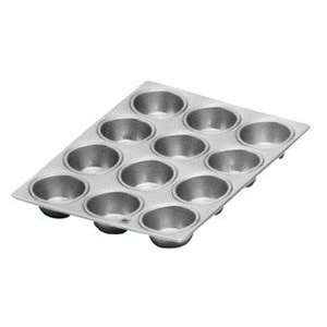  Aluminum 24 Cup 3.5 Oz./Cup Muffin Pan   20 1/4 X 13 3/4 