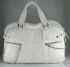 Andrew Marc   CORAL   White Leather Handbag   NWT