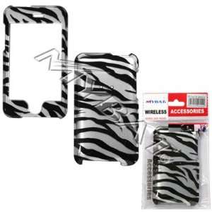  Ipod Itouch 2nd Gen / 2D Zebra Skin(Silver) Phone Protector Case 