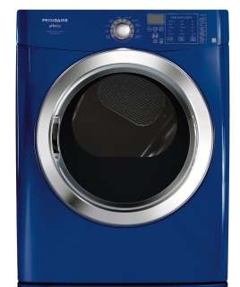 Frigidaire Blue Front Load Washer and Steam Electric Dryer FAFS4474LN 