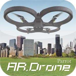  Parrot AR.Drone 2.0 Quadricopter Controlled by iPod touch 
