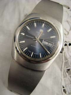   Military TISSOT Seastar Automatic Watch with German Day / Date  