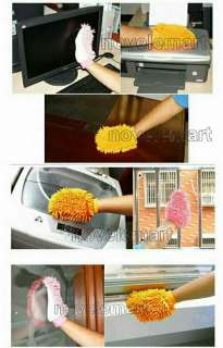 Super Mitt Microfiber Car Wash Washing Cleaning Glove Cloth  