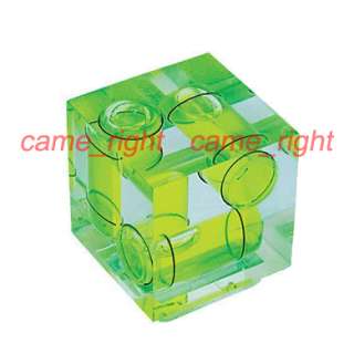 Camera Spirit Level Double 3 Axis Bubble for SLR camera  