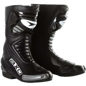  AXO Primato II Mens Street Motorcycle Boots   Black 