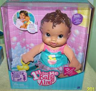 Baby Alive 1st for Me *Splash n Giggle* Hispanic Doll  
