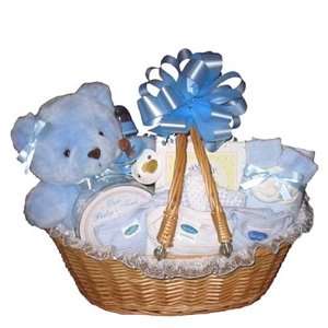  New Baby Boy Paradise Gift Basket   Great Shower Gift Idea 