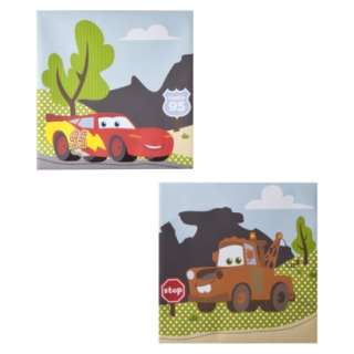   Cars Junior Junction Fast Friends Canvas Wall Art product details page