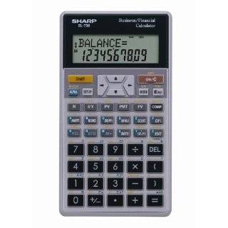  Sharp EL733A Business Calculator: Electronics