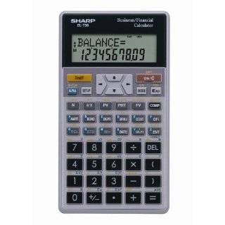  Sharp EL733A Business Calculator Electronics