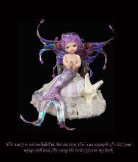 How To Make Ooak Iridescent Fairy Wings Book ~ EFAE  